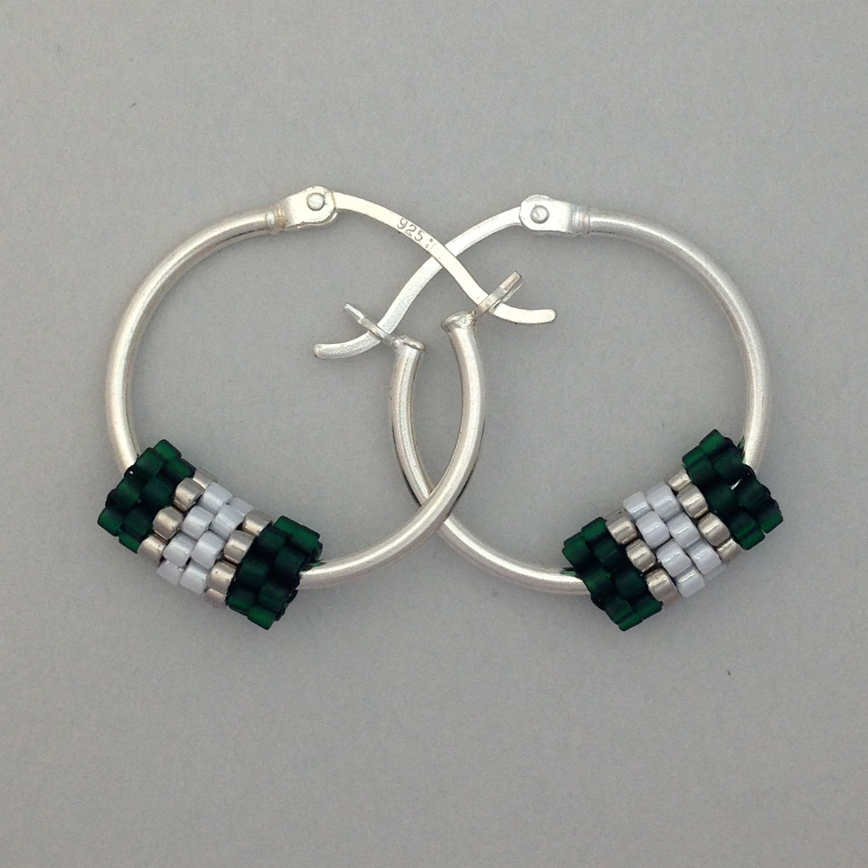 Hoop Green/White